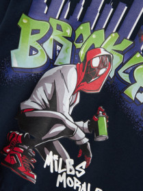 NAME IT Spiderman Sweatshirt Orin Dark Sapphire